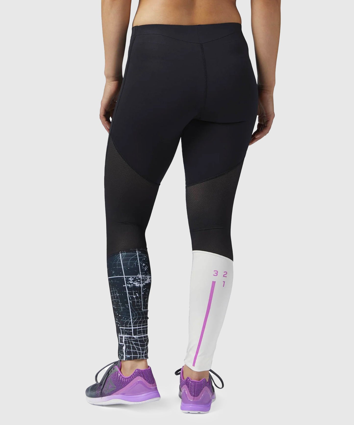 Reebok Leggings Mujer - Negro