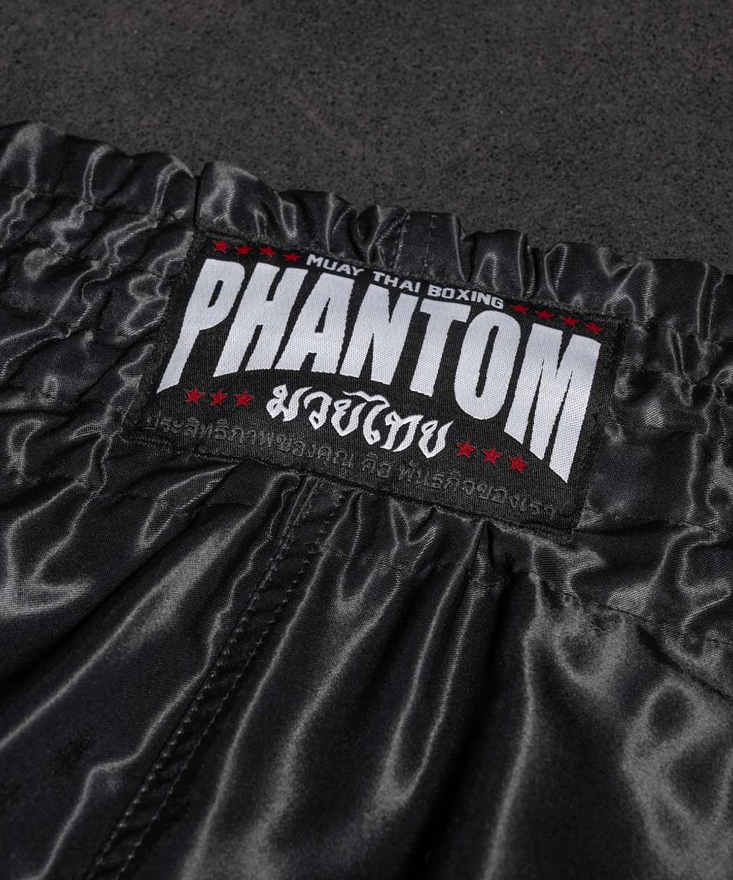 Short de Muay Thai Phantom Athletics Team - Noir