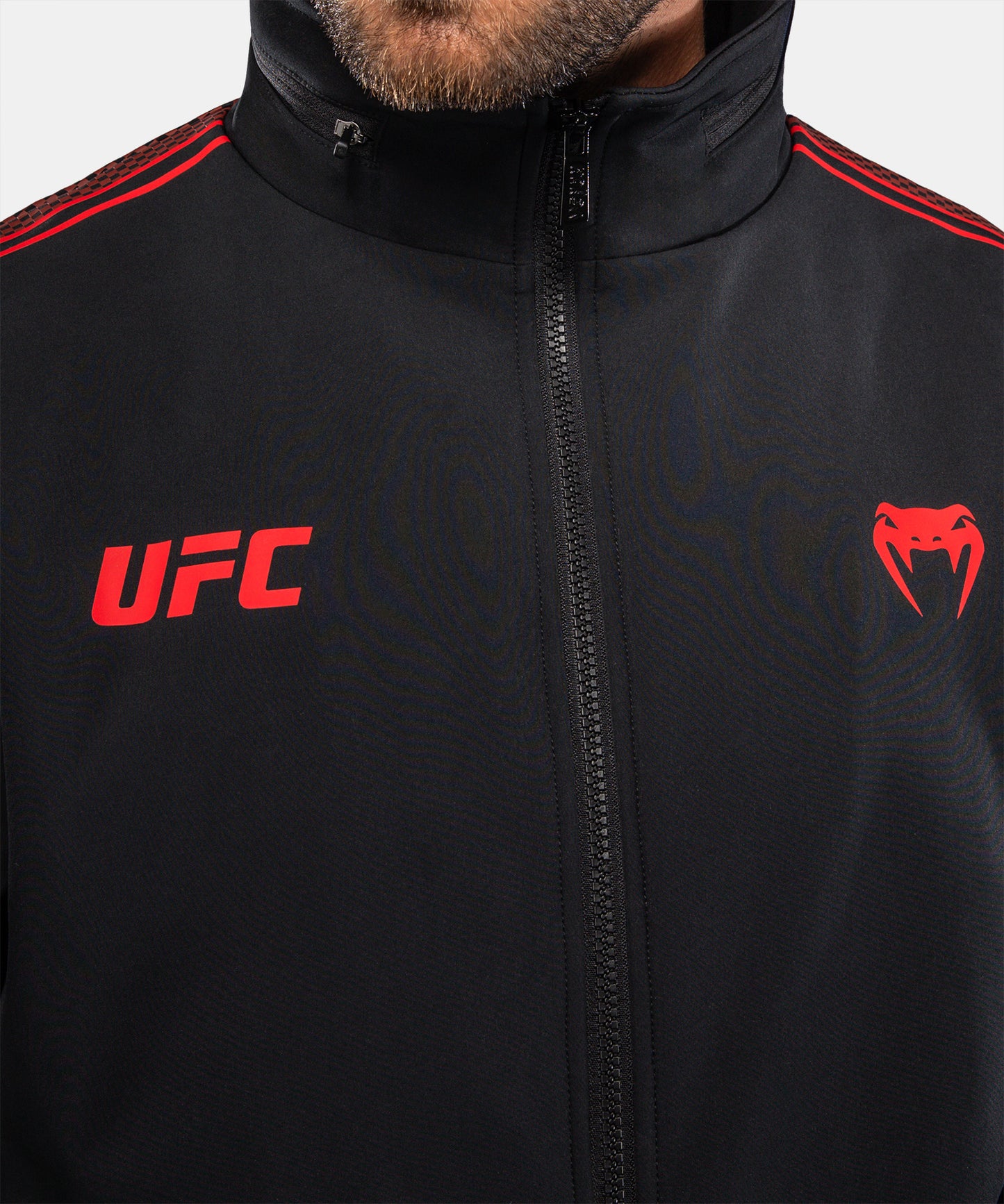 Venum UFC Unity by Venum Authentic Fight Week Men's Zip Hoodie - Black