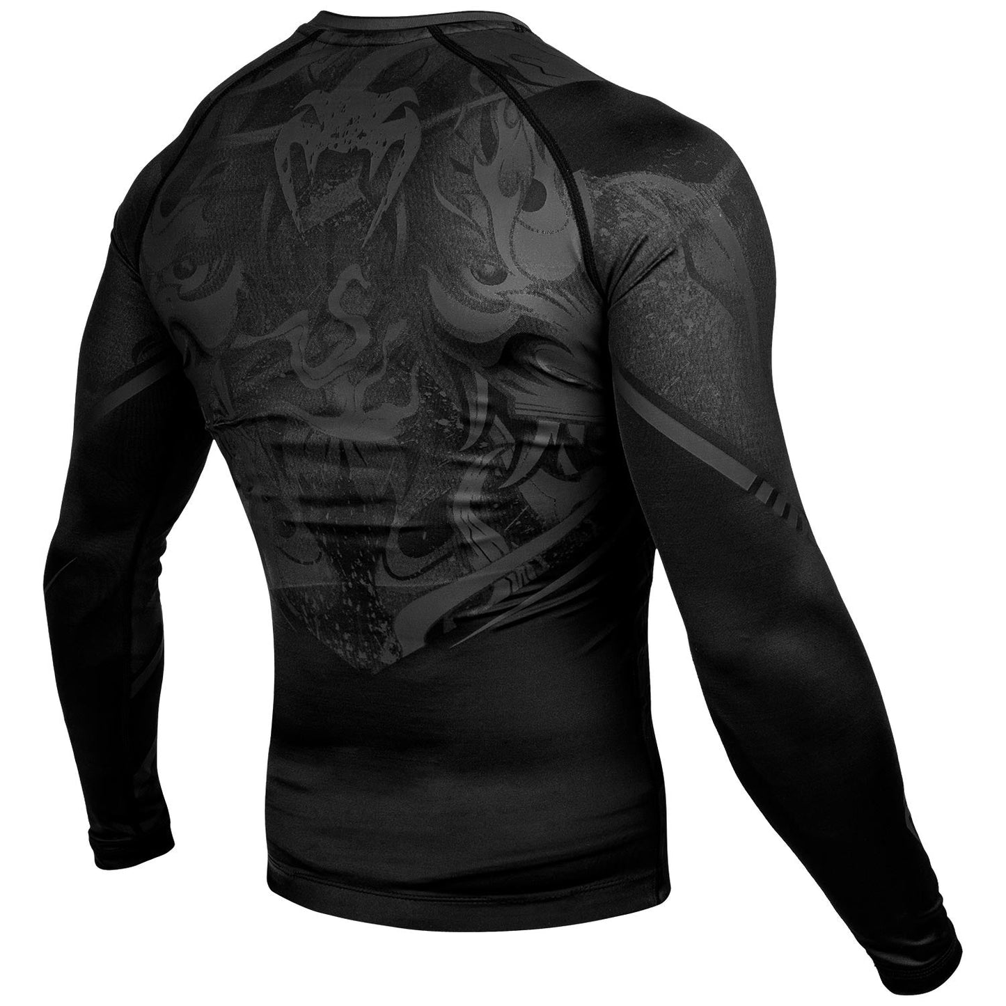 Rashguard Venum Devil - Long Sleeve - Black/Noir