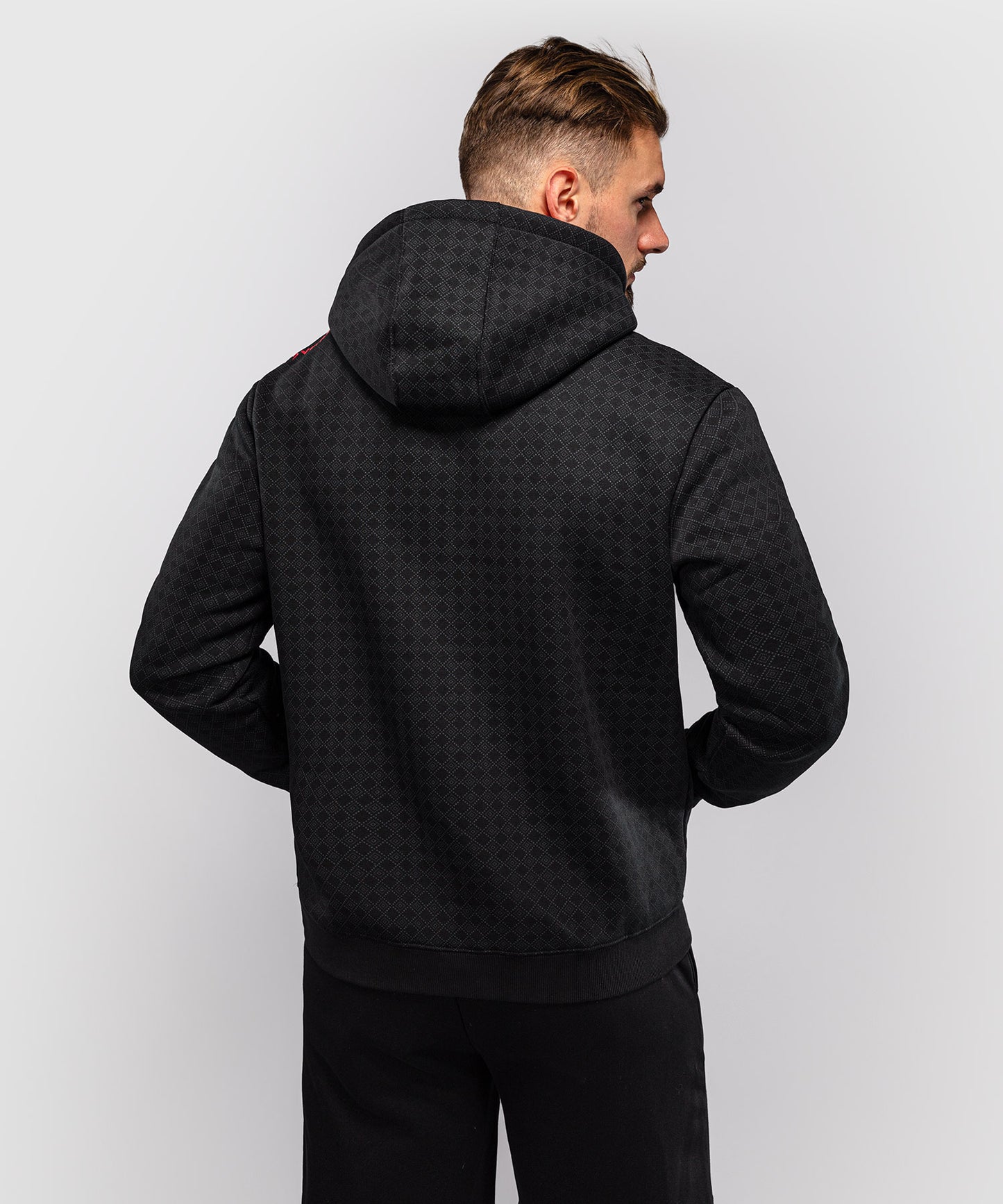 Venum x Roger Gracie Signature Kapuzenpullover - Schwarz/Rot