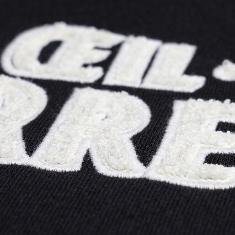 Clean Hugs Oeil Au Beurre Negro Sudadera con Capucha - Negro