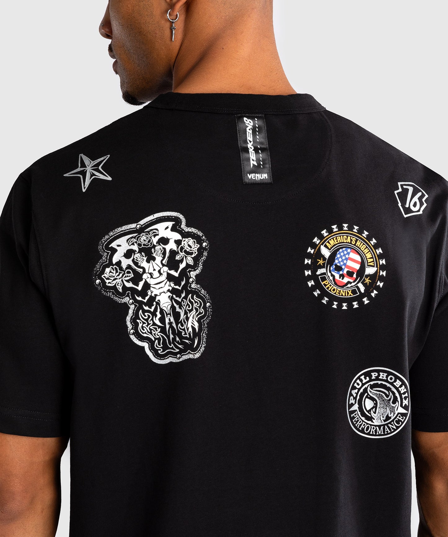 Venum x TEKKEN 8 - Paul Phoenix Camiseta - Negra