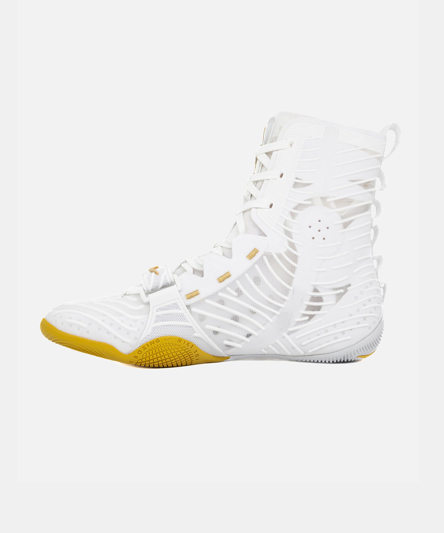 Nike Hyperko 3 Scarpe da Boxe - Bianco/Oro
