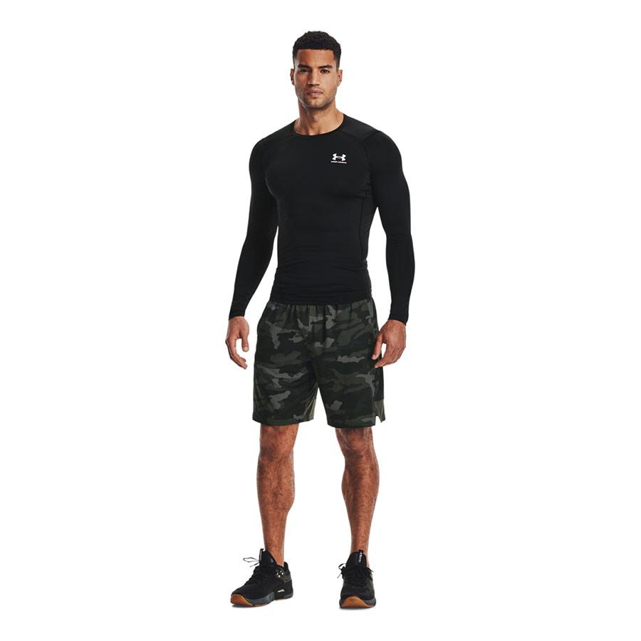 Under Armour HeatGear® T-Shirt Langarm – Schwarz