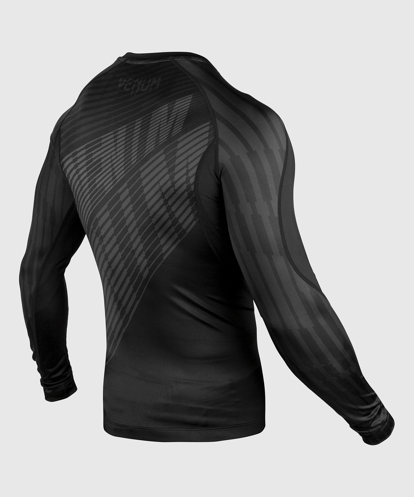 Rashguard Venum Plasma - Manches longues - Noir/Noir