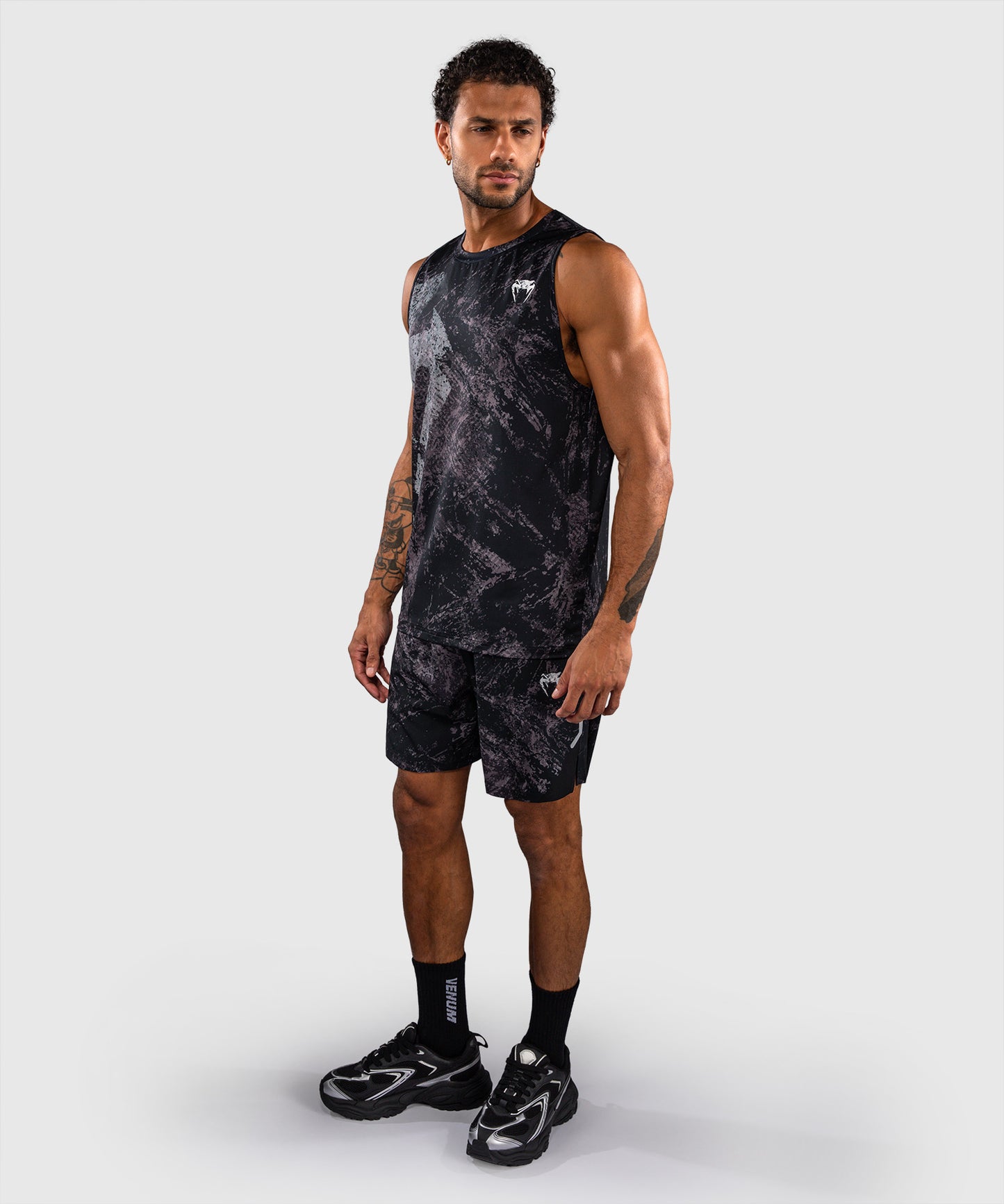 Débardeur Dry Tech Venum Rage & Workout - Noir/Gris