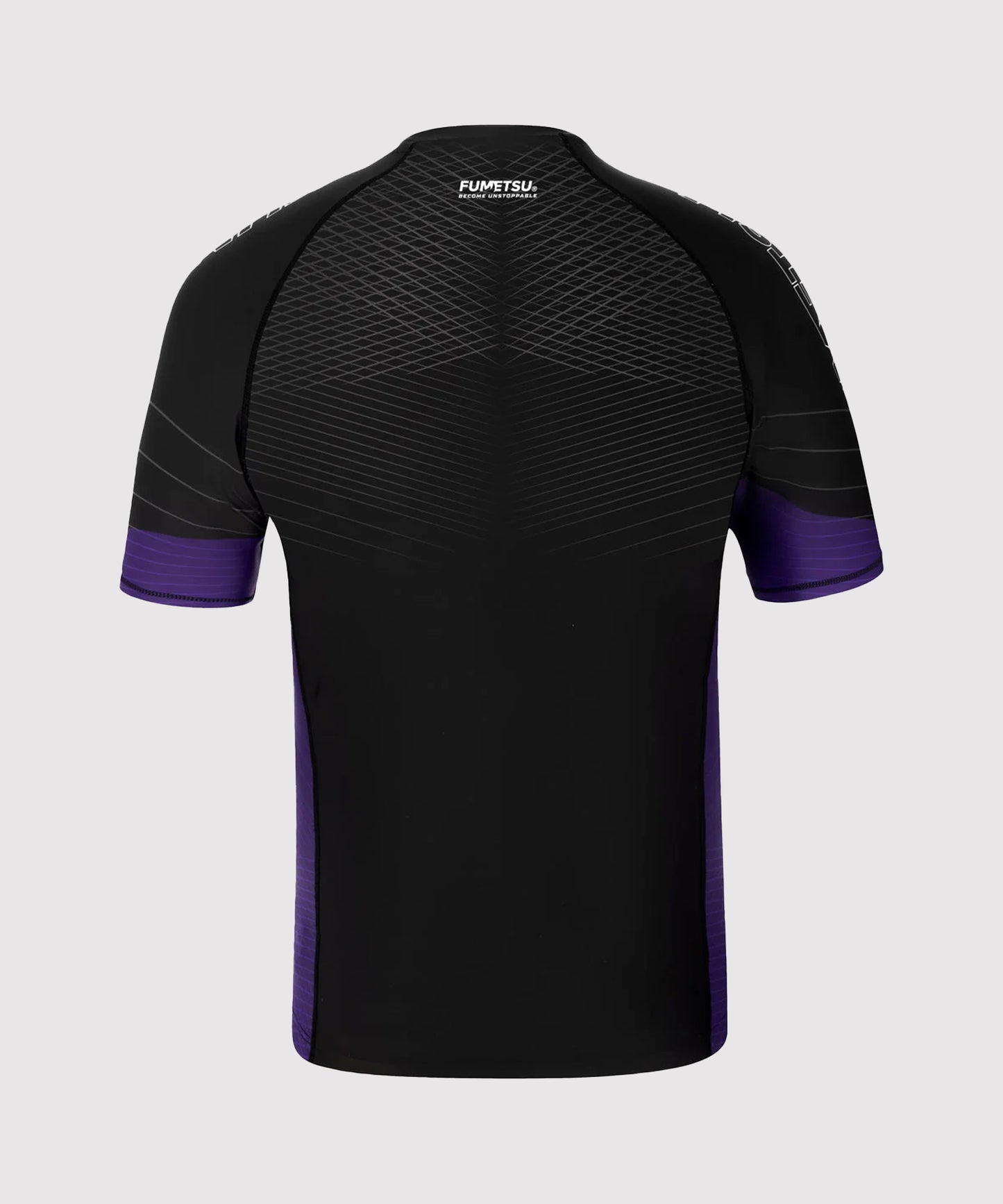 Fumetsu Competitor Mk2 Kurzarm-Rashguard - Schwarz/Violett