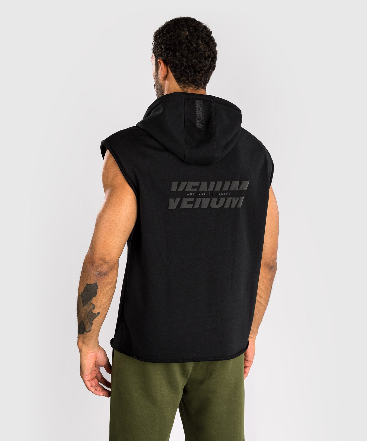 Venum Divide Sudadera con Capucha Sin Mangas - Negro