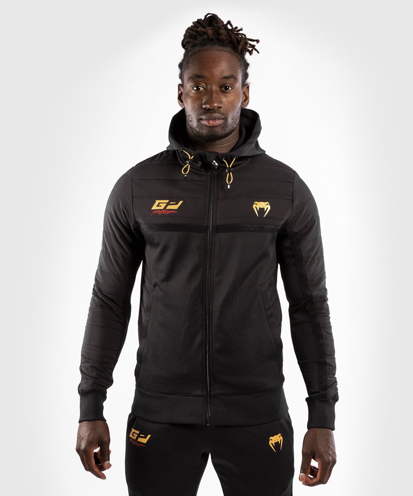 Sweatshirt à Capuche Venum Petrosyan 2.0 - Noir/Or
