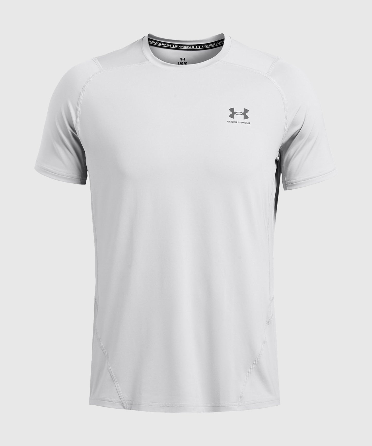 T-Shirt Under Armour Heatgear Fitted Graphic - Gris