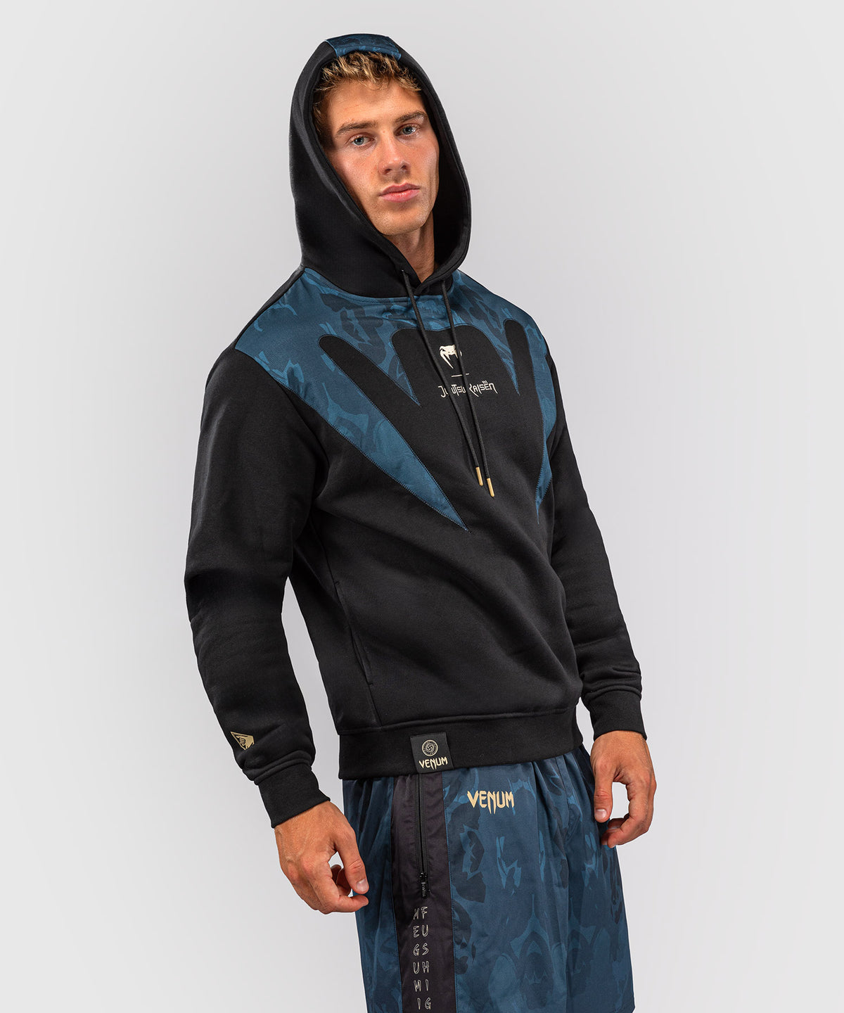 Jujutsu Kaisen x Venum Fushiguro Hoodie – Ozeangrün