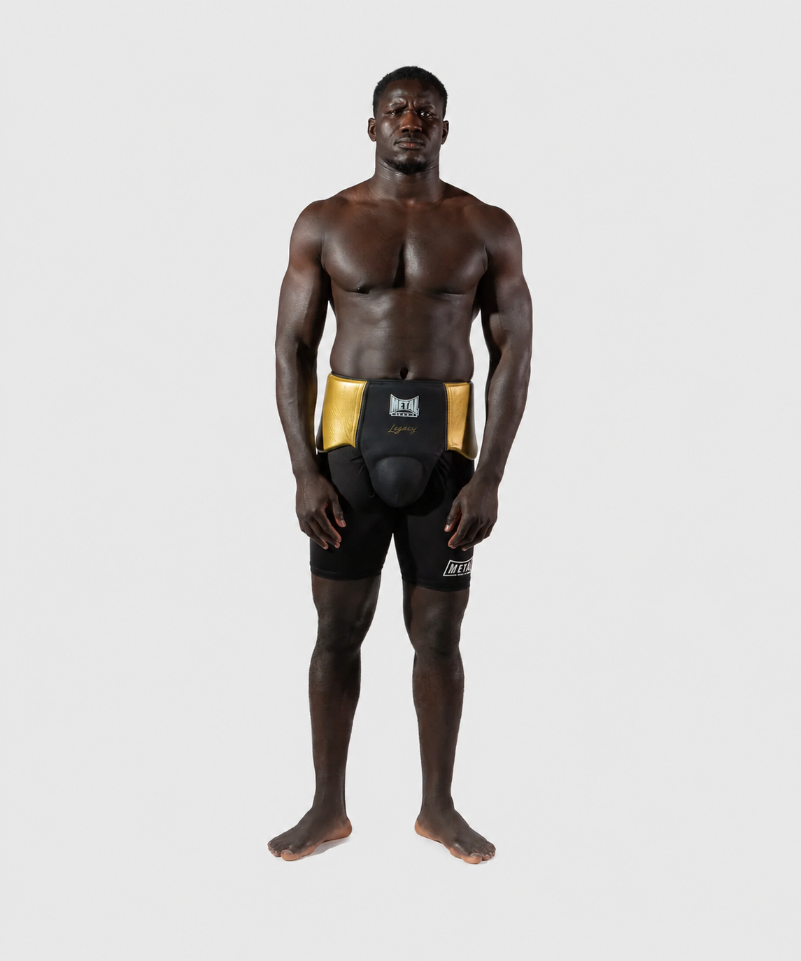 Metal Boxe Legacy Coquilla Profesional - Negro/Oro