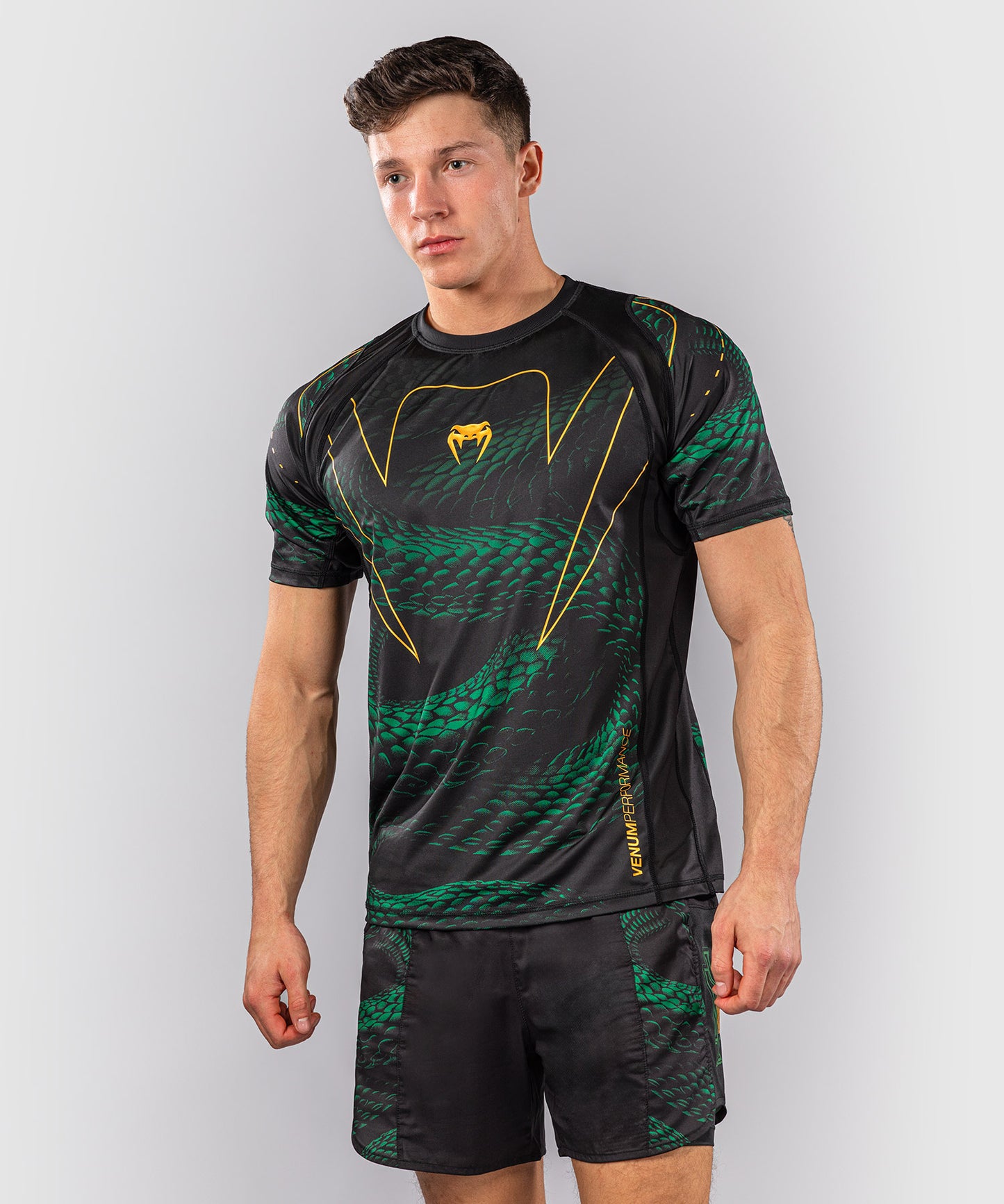 T-shirt Dry Tech Venum Matupa - Noir/Vert/Or