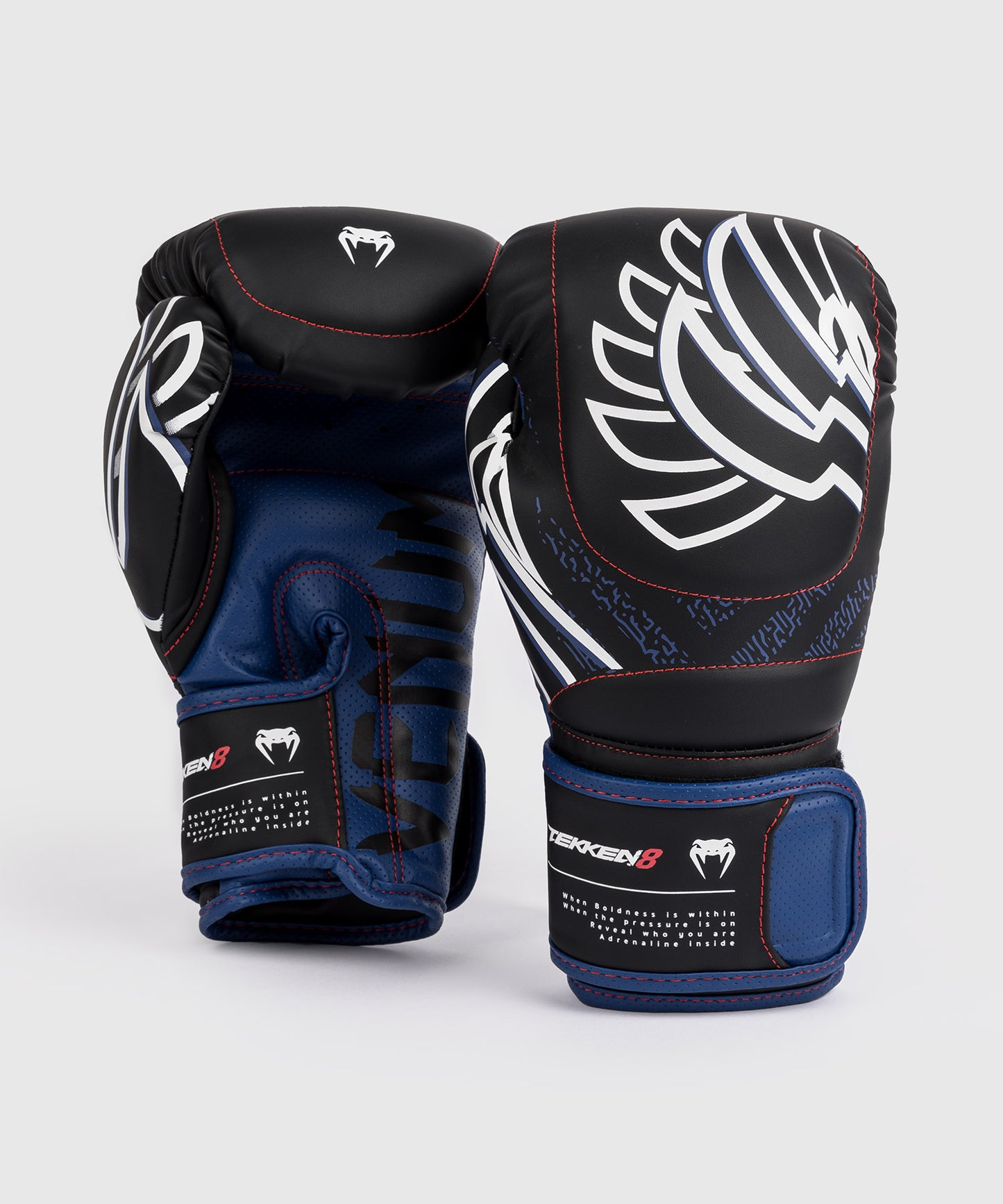 Venum x TEKKEN 8 - Jin Kazama Guanti da Boxe - Blu/Nero/Bianco