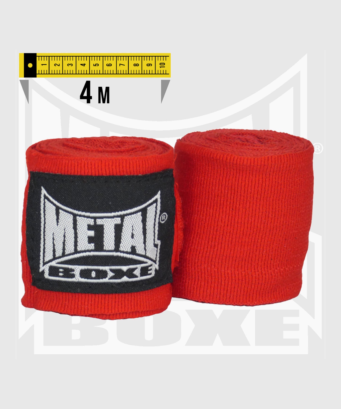 Metal Boxe Bende da Boxe – Rosso – 4 m