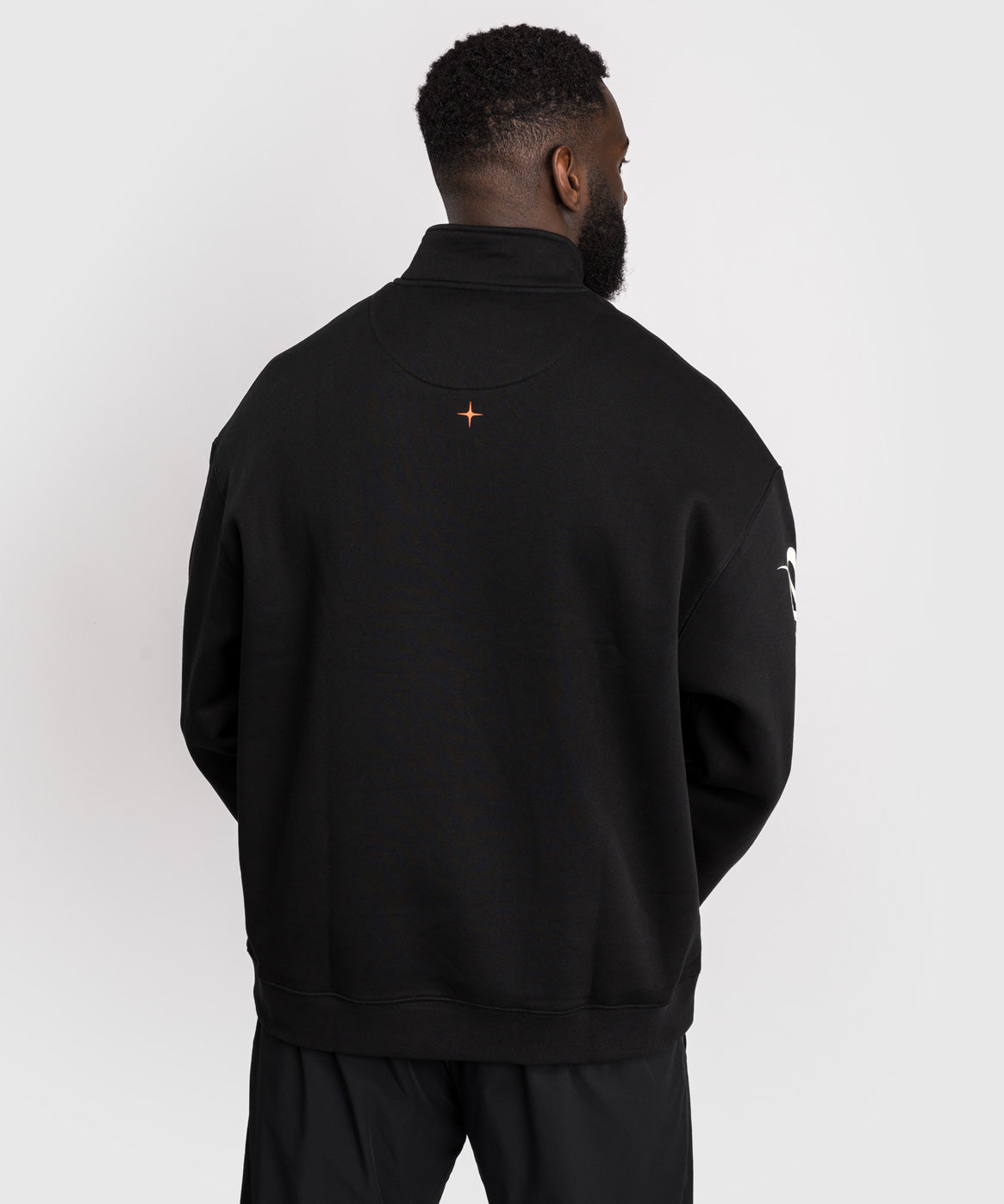 Venum Eclipse Felpa Mezza Zip – Nero/Avorio
