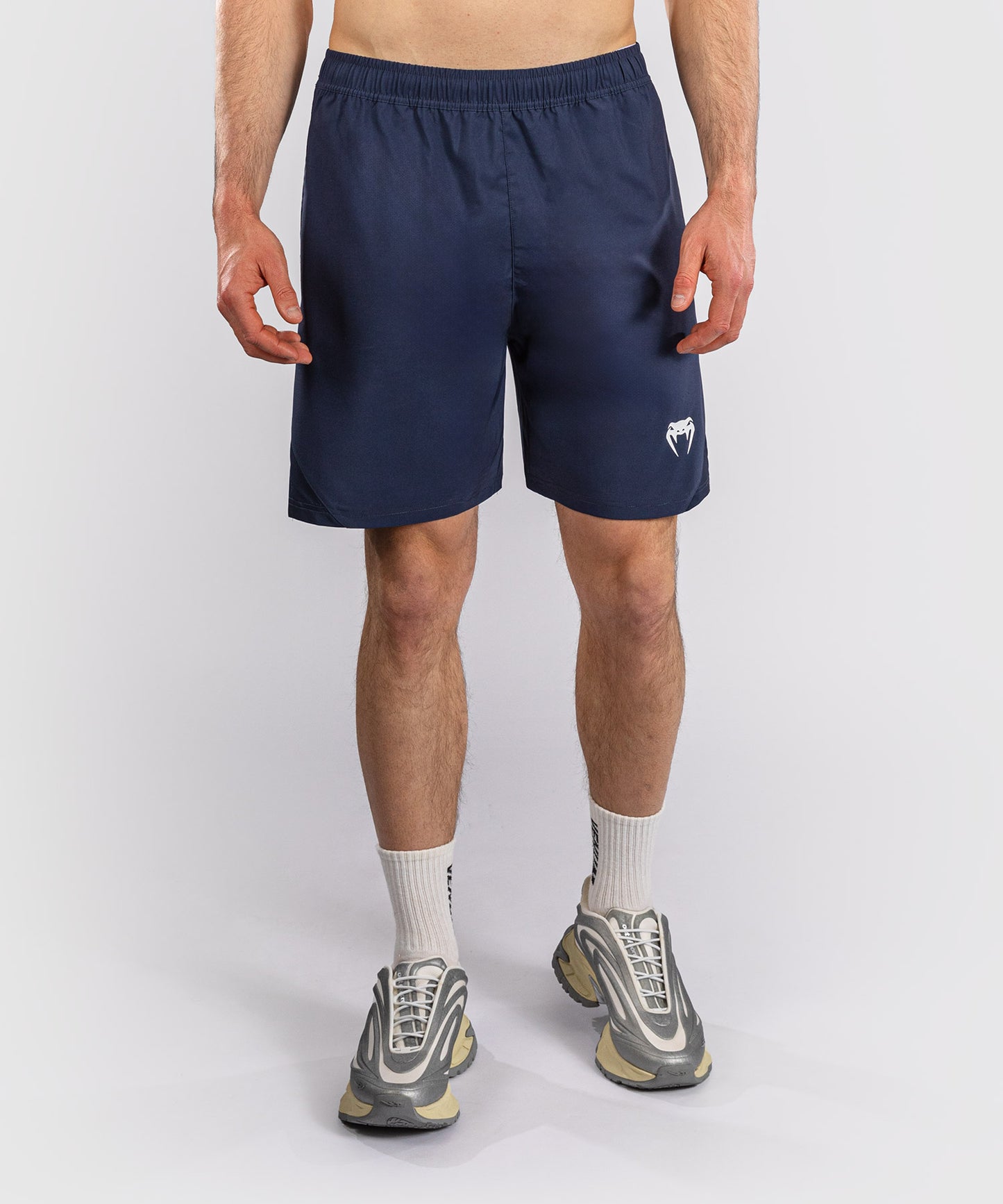 Venum Contender Shorts de entrenamiento - Azul marino/Blanco