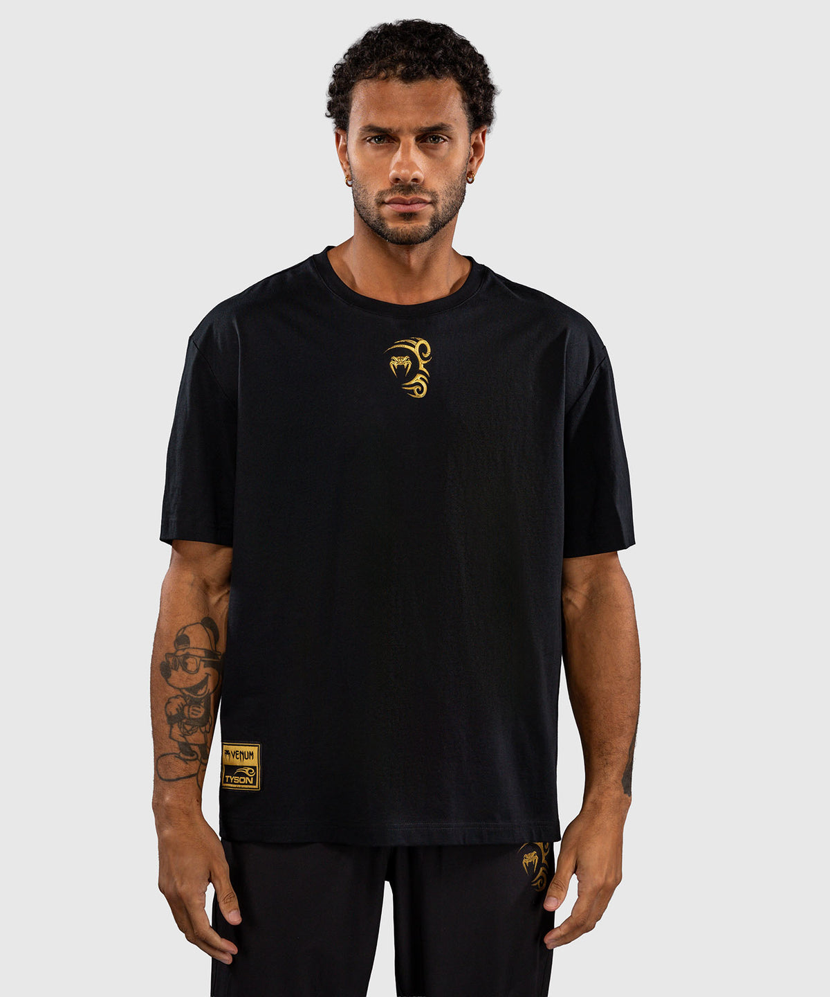 T-shirt Venum x Mike Tyson Tiger - Noir/Or