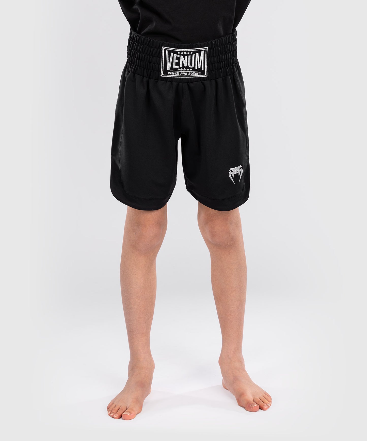 Venum Classic Short de boxeo para niños - Negro