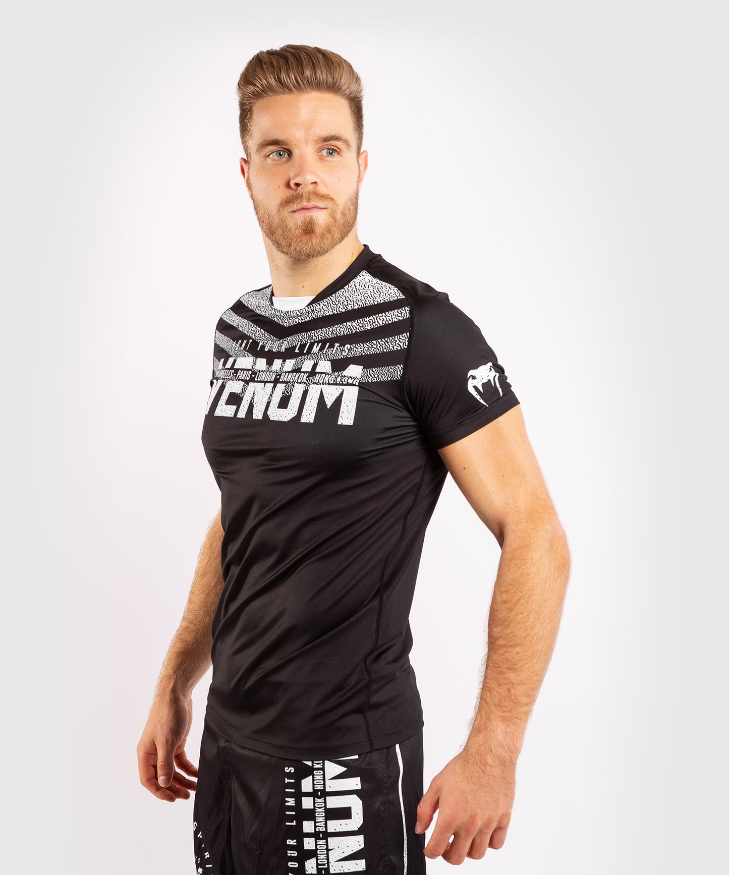 T-shirt Dry Tech Venum Signature - Noir/Blanc