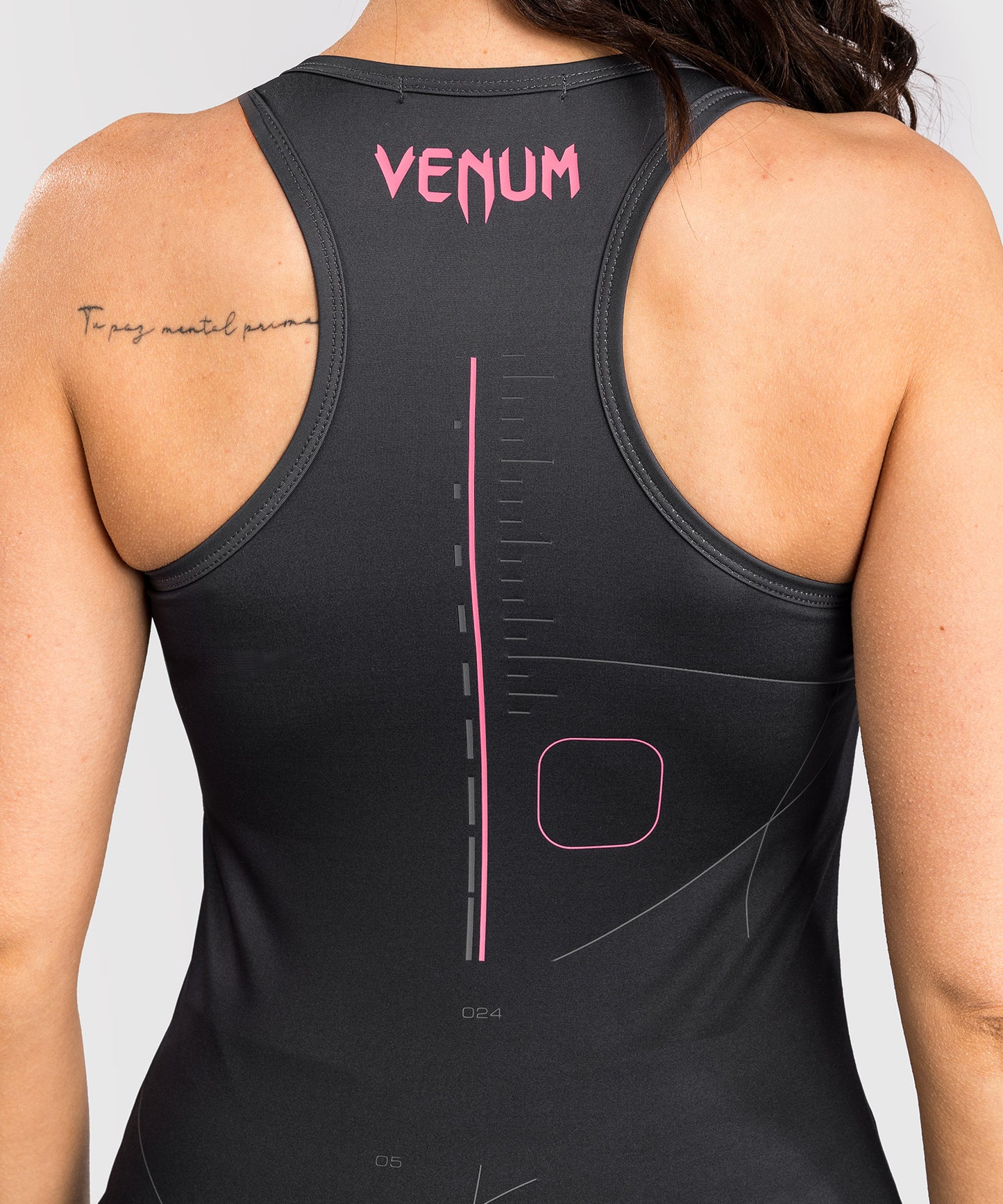 Débardeur Dry Tech Venum Tactical XT- Noir/Gris Tempête