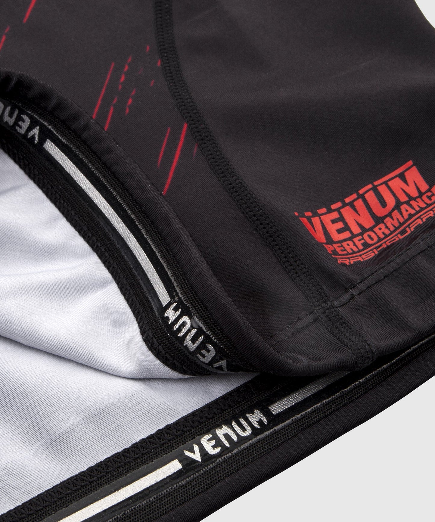 Venum NoGi 2.0 Rashguard - Kurzarm IBJJF approved - Schwarz
