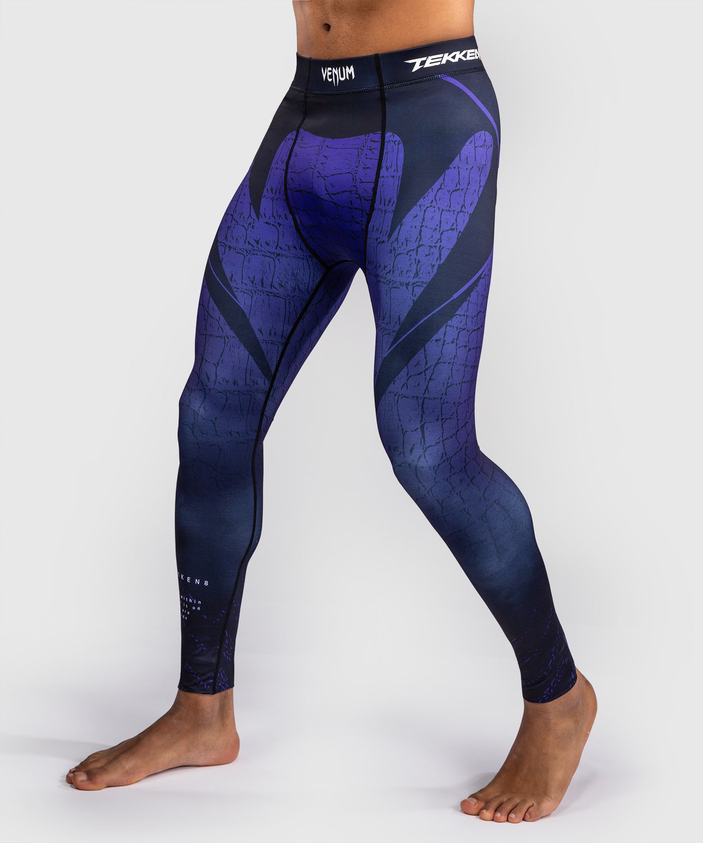 Pantalon de Compression Kazuya Venum x TEKKEN 8 - Noir/Bleu