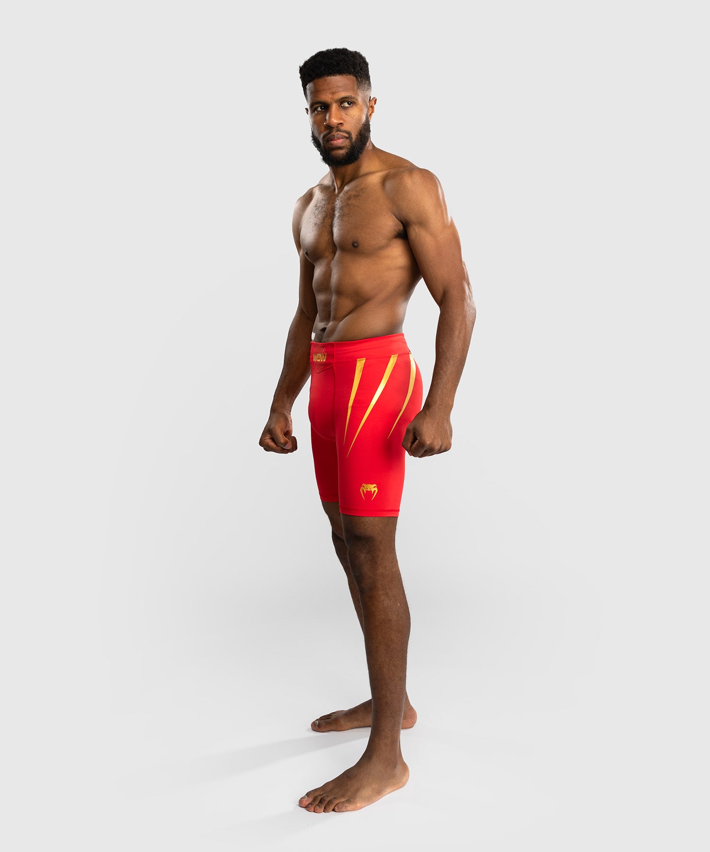 Short de Compression Venum x WOW FC - Rouge/Or
