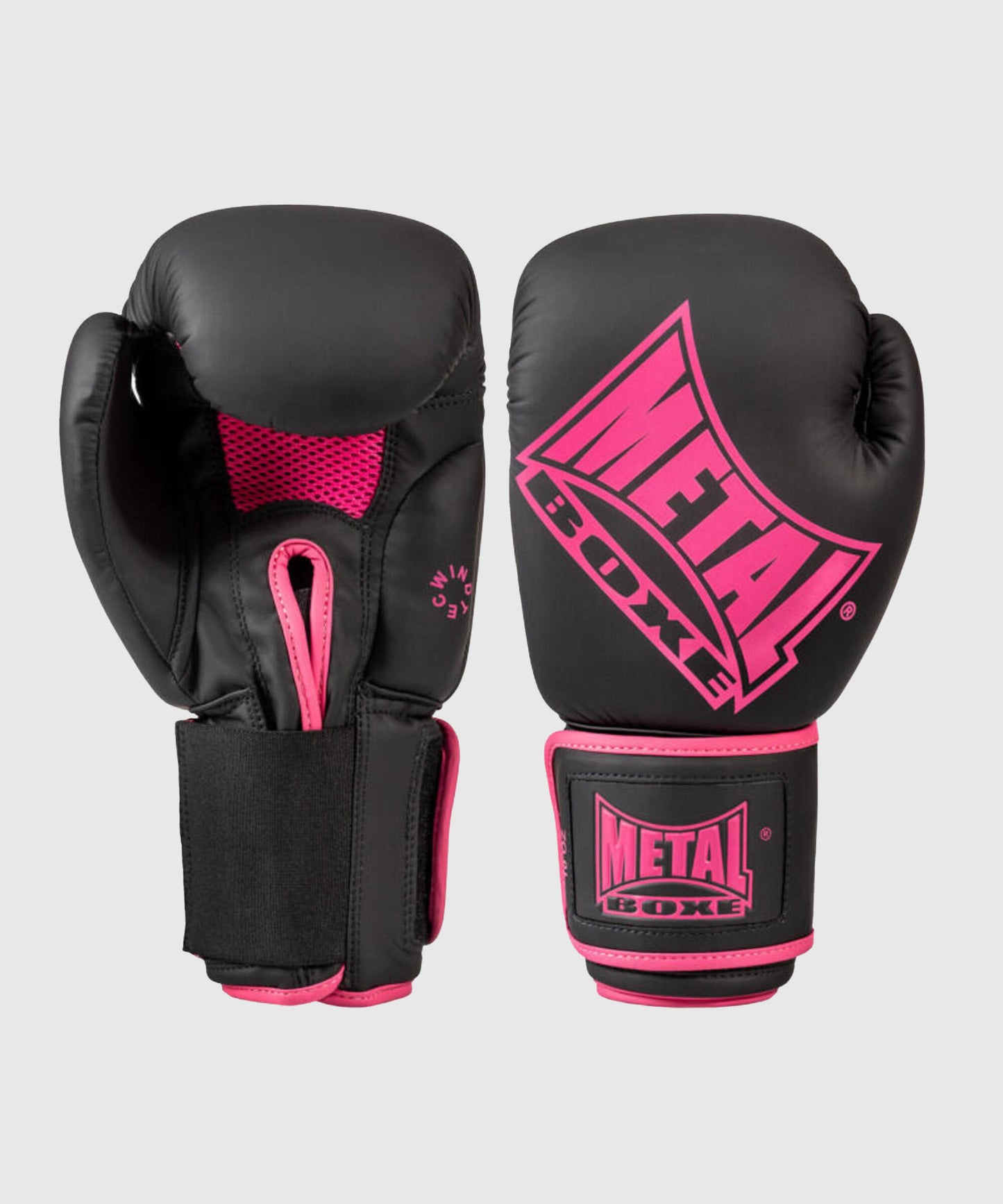 Metal Boxe Guantes de Boxeo - Rosa