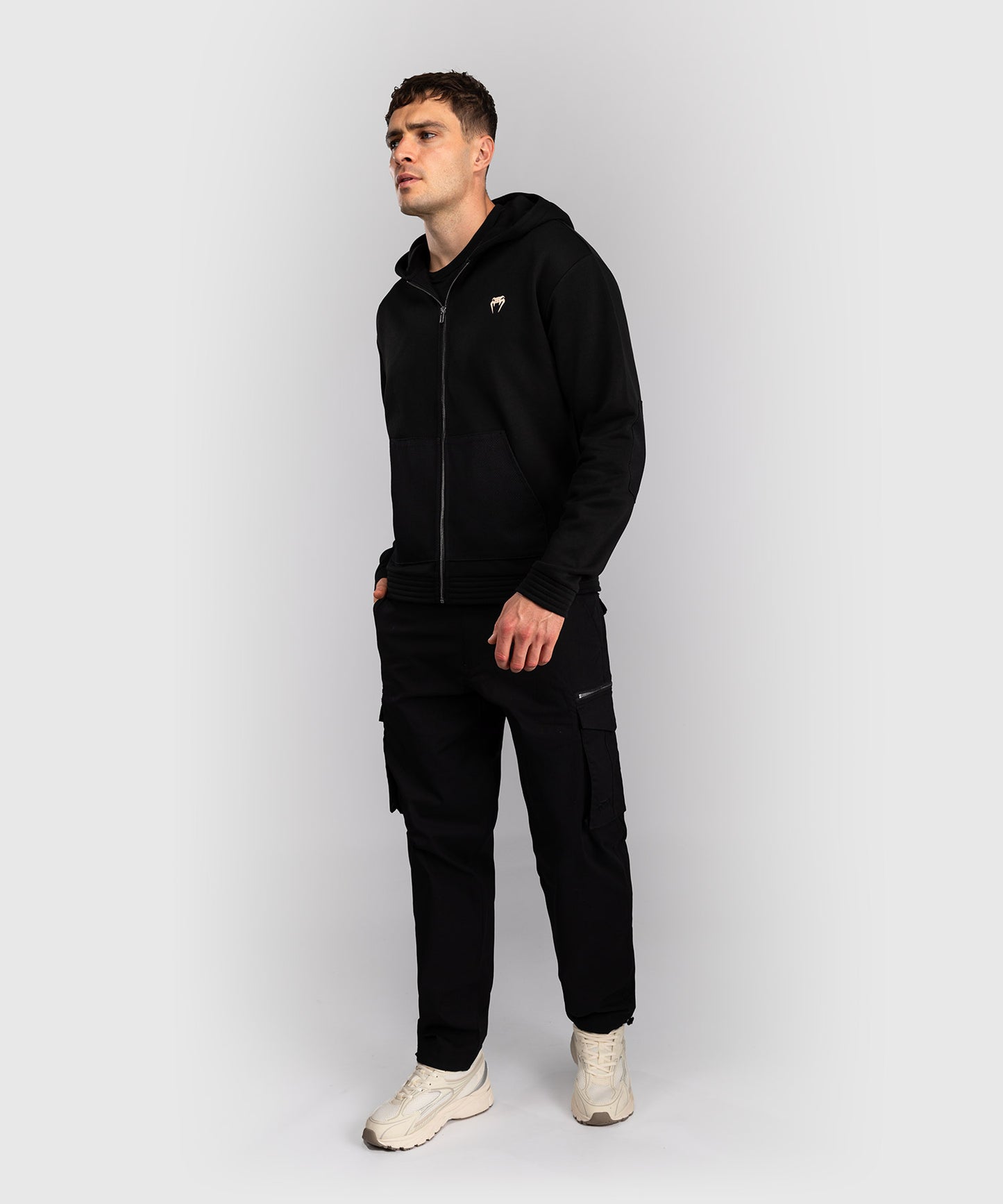 Sweat à Capuche Zippé Venum Urban Gi  – Noir