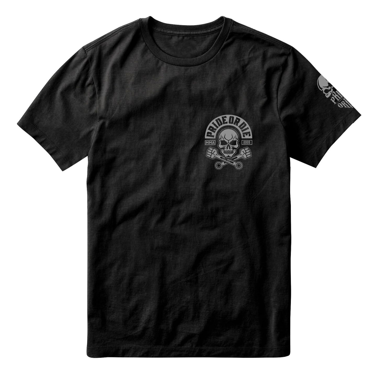 Pride Or Die Busted Knuckles Trainings-T-Shirt - Schwarz