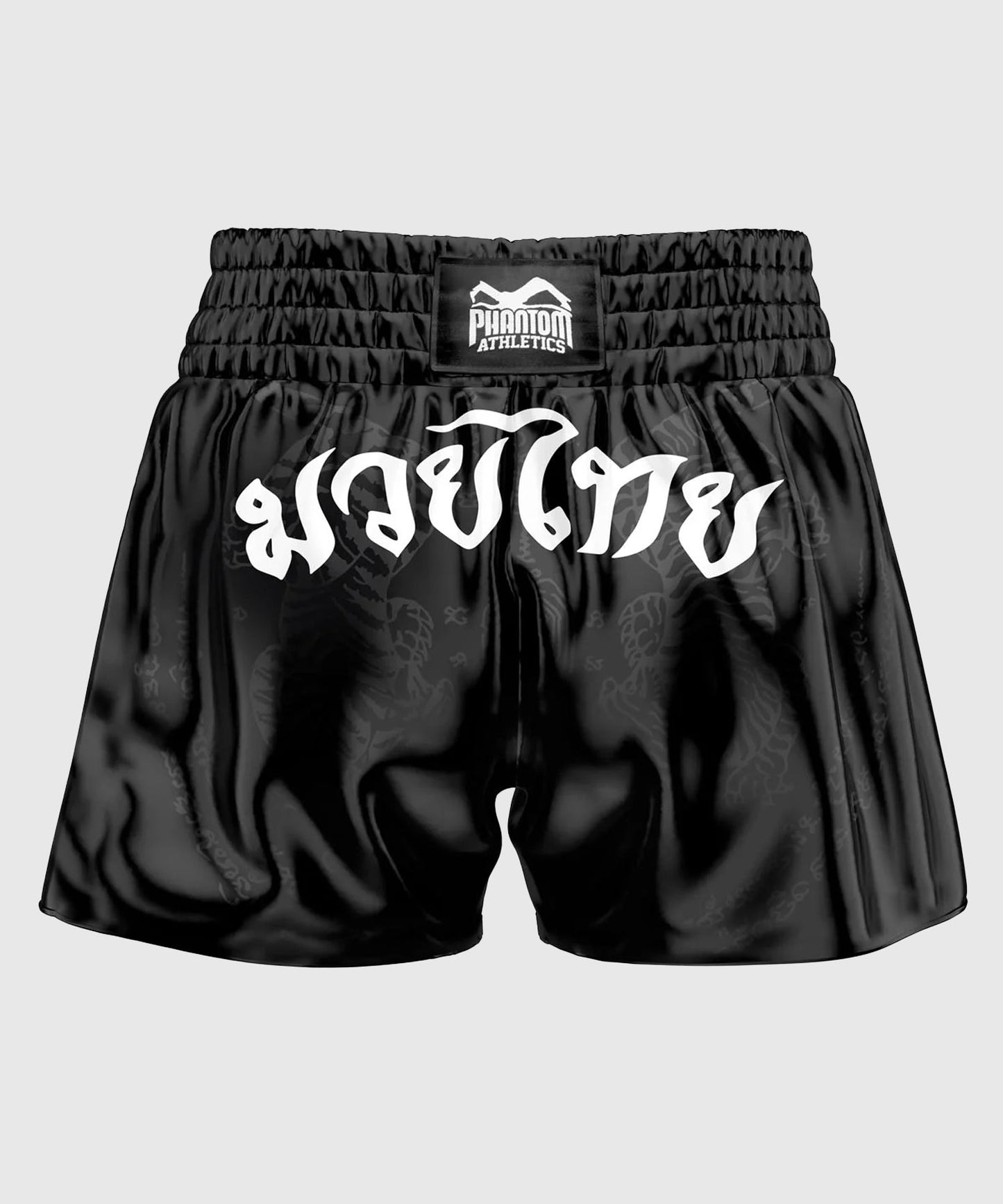 Short de Muay Thai Phantom Athletics Sak Yant - Noir
