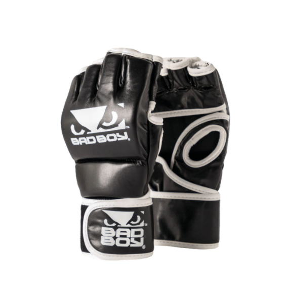 Bad Boy Mit Daumen MMA-Handschuhe - Schwarz/Weiß