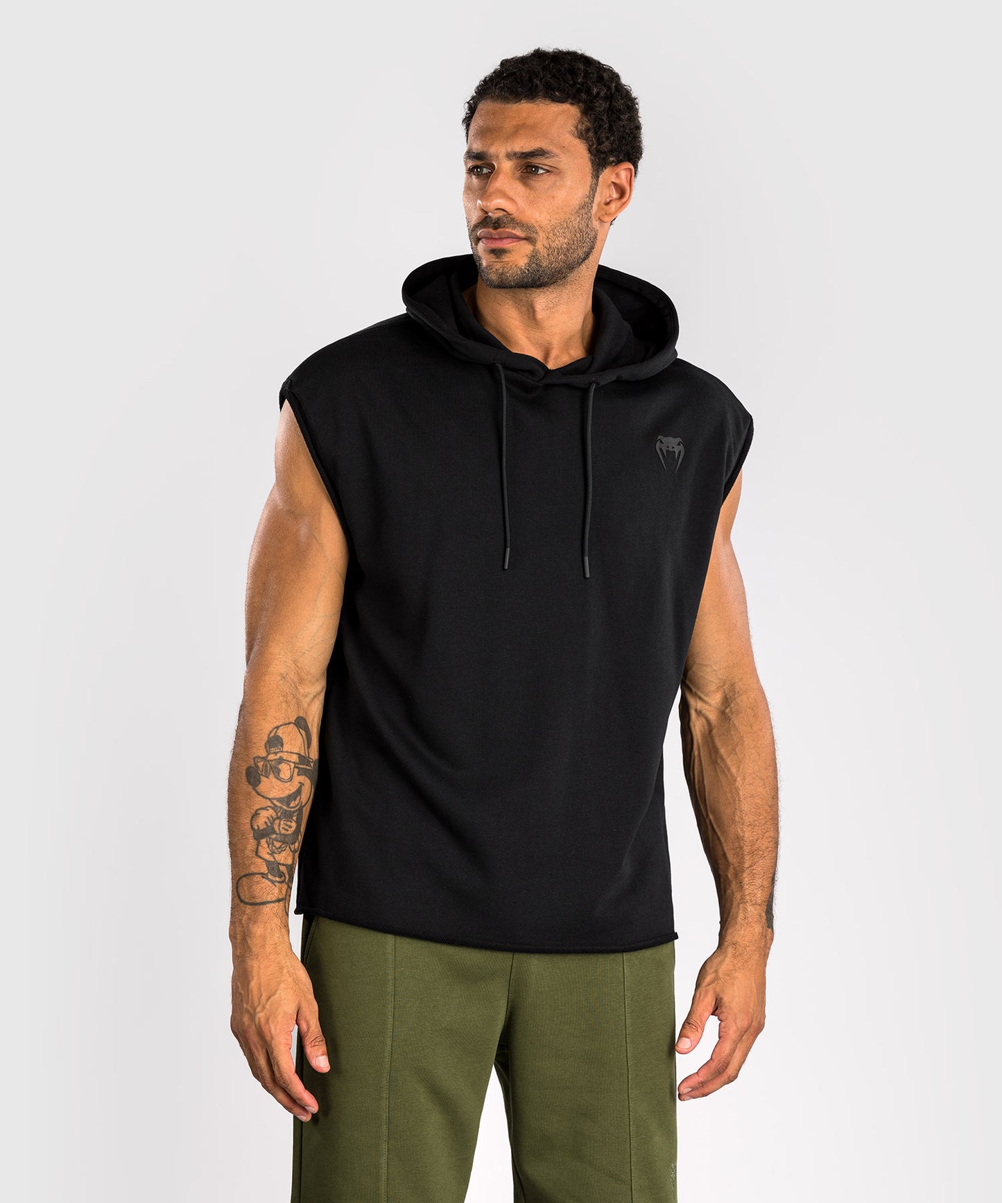Venum Divide Sudadera con Capucha Sin Mangas - Negro