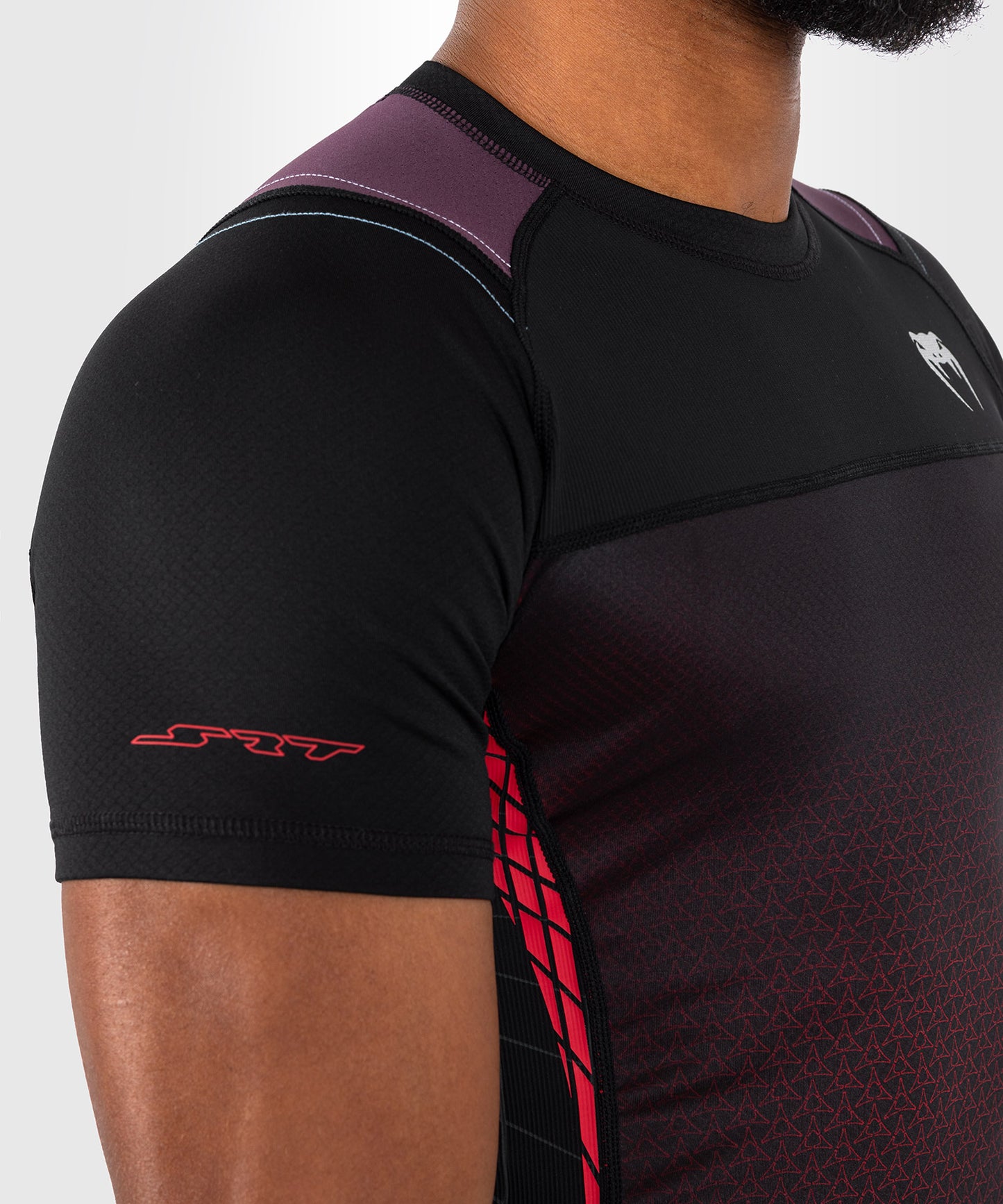 Venum x Dodge Banshee Hombres de manga corta Rashguard - Negro