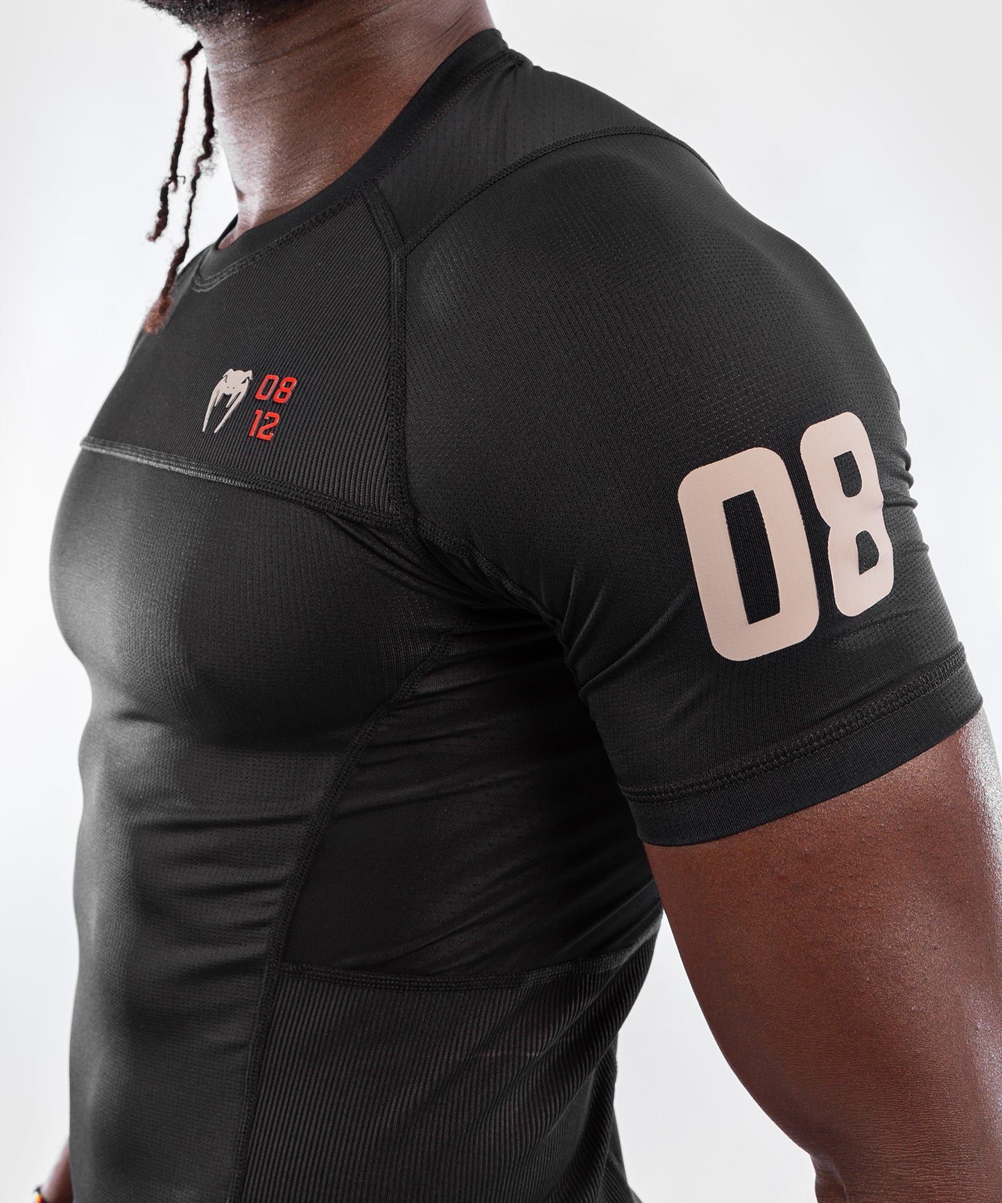 Rashguard Manches Courtes Venum Loma 08-12 – Noir
