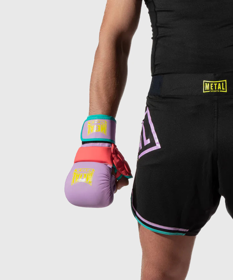 Metal Boxe The Shell MMA-Sparring-Handschuhe Post Cutting Treats - Rosa