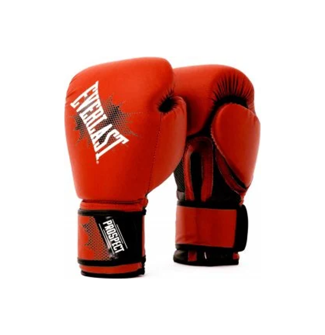 Everlast Prospect Training Guantes de Boxeo para Niños - Rojo/Negro