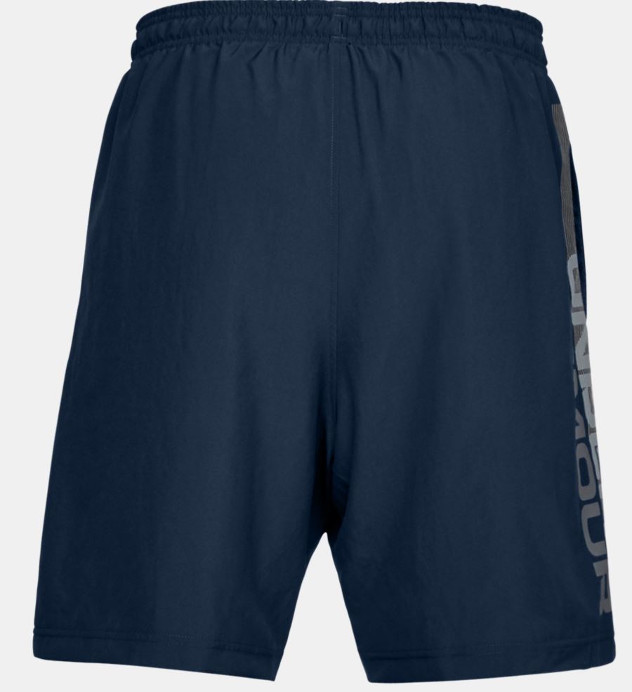 Under Armour Woven Graphic Wordmark Shorts – Azul Marino