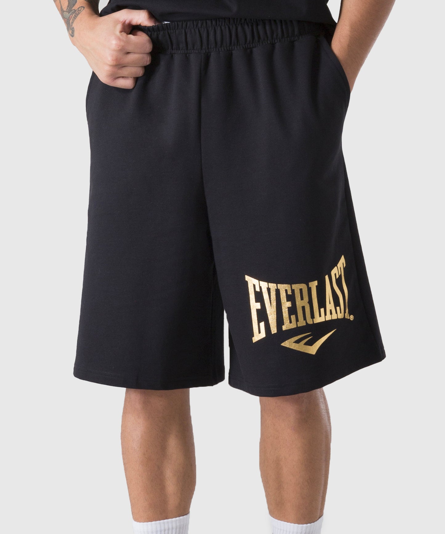 Short de MMA Everlast Coton Classic - Noir/Or