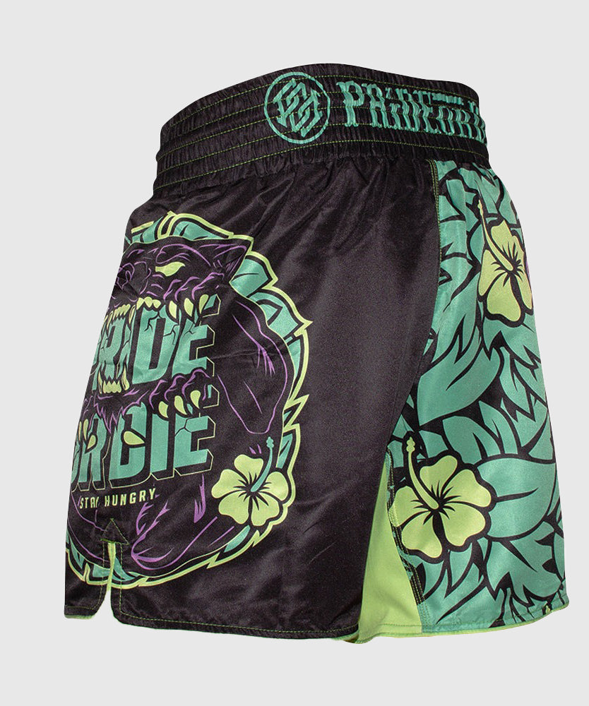 Pride Or Die Stay Hungry Fightshorts - Schwarz