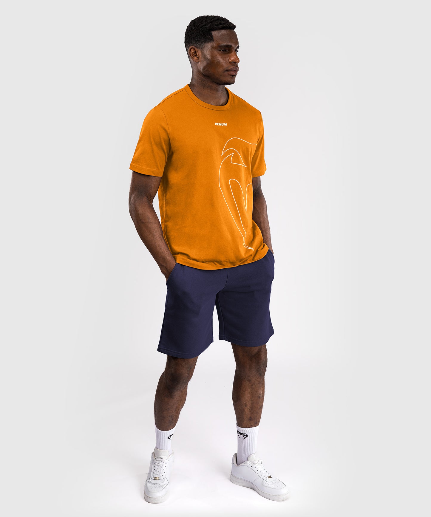 T-Shirt Venum Giant Connect - Mandarine
