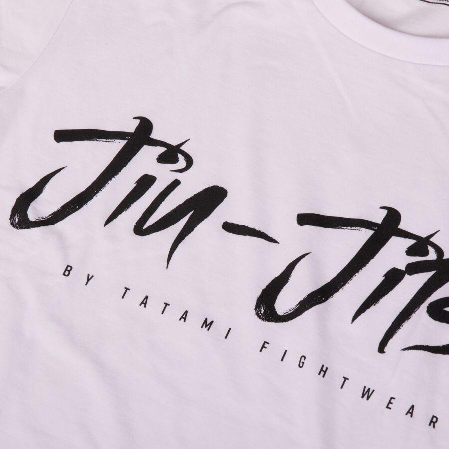Tatami Fightwear Jiu Jitsu Signature Camiseta de Entrenamiento - Blanco