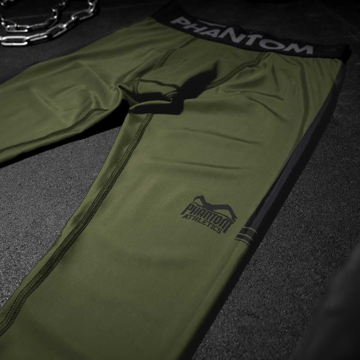 Pantalon de Compression Phantom Athletics Apex - Kaki