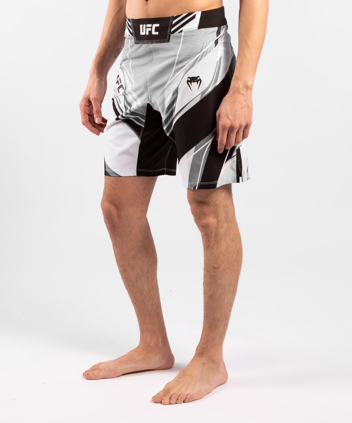 Men's UFC Fightshort Venum Authentic Fight Night - Long Cut - White