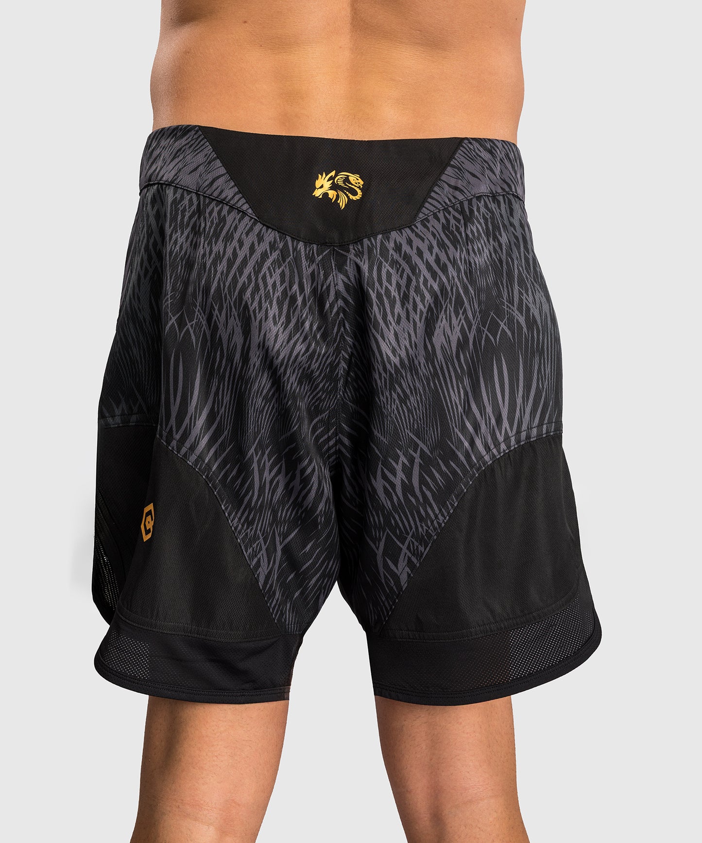 Venum x Chimaev Fightshorts - Black/Grey