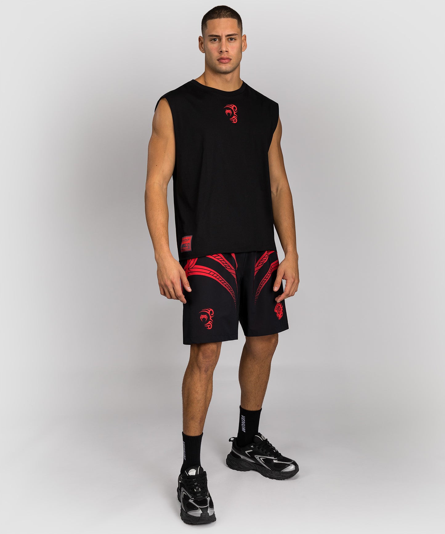 Venum x Mike Tyson Tiger Sleeveless T-Shirt - Deep Black