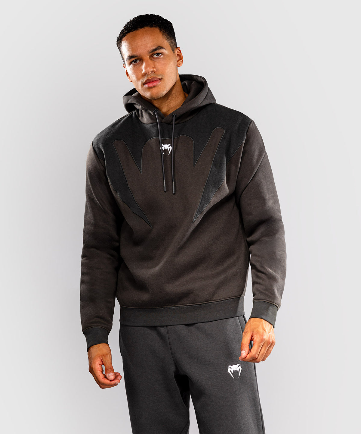 Venum Attack Fleece & Weave Hoodie - Grau