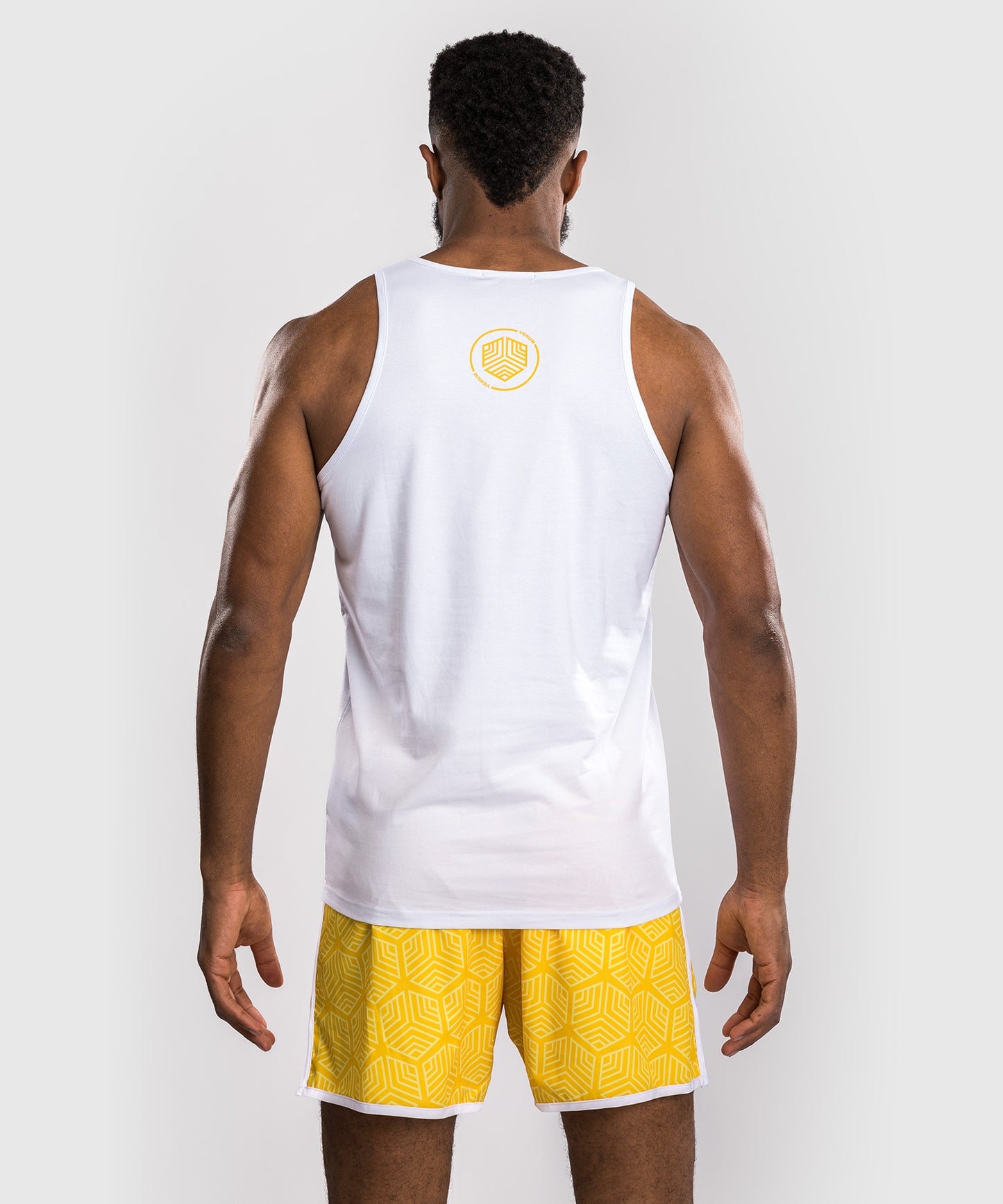 Venum Octane Tank Top - Weiß/Vibrant Gelb